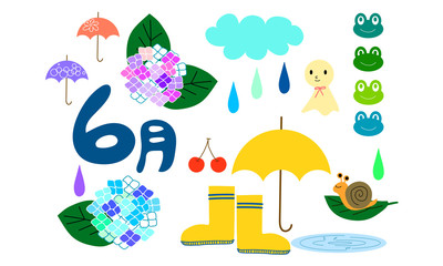 6月のイラスト