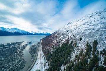 Anchorage Alaska from Above