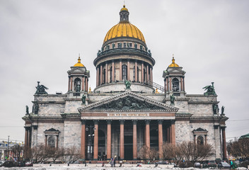 Naklejka premium Sain Isaac's Cathedral