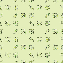 Seamless vector geometrical pattern with hand drawn decorative elements Graphic abstract design, drawing illustration. Print for fabric, textil, wallpaper, wrapping packaging Line drawing Doddle style