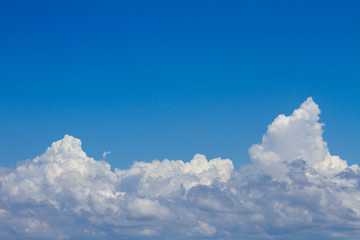 青い空と白い雲