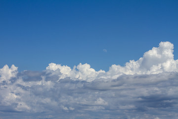 青い空と白い雲