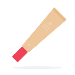 Concealer vector flat material design isolated object on white background.