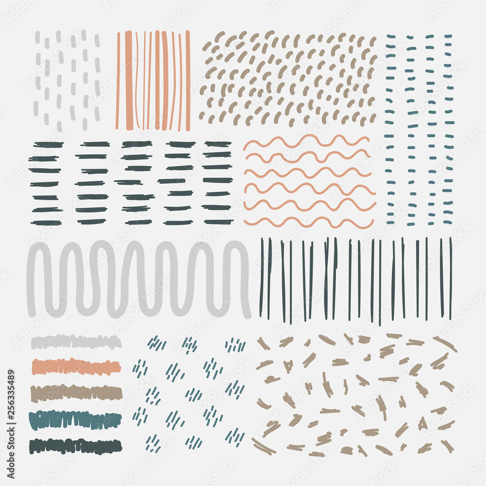 Aufkleber mixed background patterns