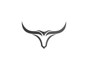 Bull head logo icon