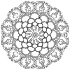Mandala Intricate Patterns. Vintage decorative pattern.Hand drawn background.Suitable for printing on fabric and paper. Arabic, Islam,Indian, ottoman motifs.You can change the background.