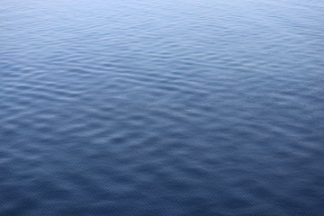 Gradient blue water with ripples background