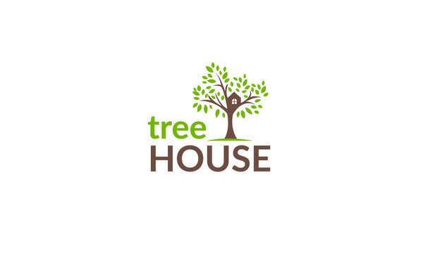 Tree house logo design