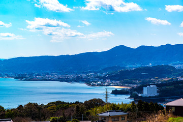 日出町豊岡からの別府