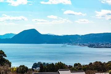 日出町豊岡からの別府