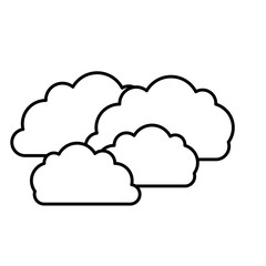 clouds sky isolated icon