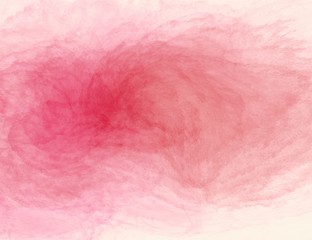 Abstract red pink watercolour paint texture background. 