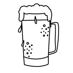 beer jar drink icon