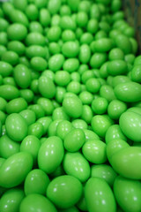 green, chocolates