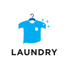 laundry logo vector design