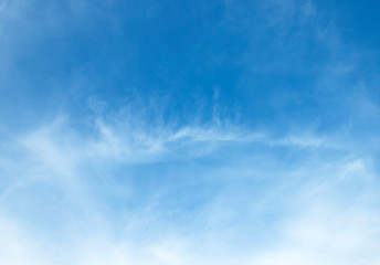 blue sky clouds