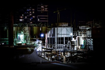 工場夜景