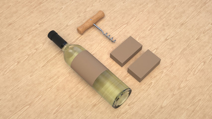 Wine or sommelier branding template