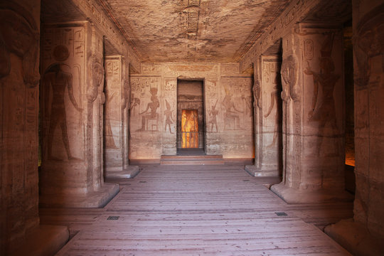 Abu Simbel, Egypt, Pharaoh, Nile, Hieroglyphs, Frescoes