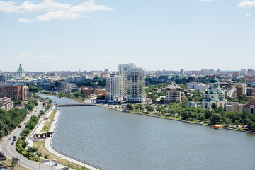 Cityscape from a height