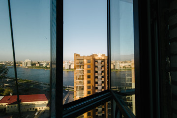 Obraz premium Cityscape from a height