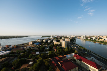 Obraz premium Cityscape from a height
