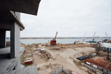 Cityscape from a height