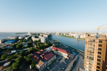 Cityscape from a height