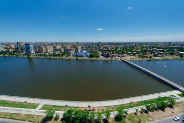Obraz premium Cityscape from a height
