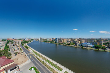 Obraz premium Cityscape from a height