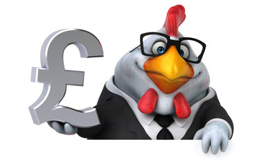 Fun sheep - 3D Illustration