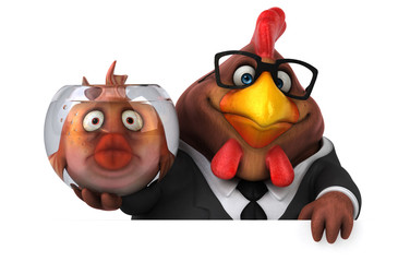 Fun sheep - 3D Illustration