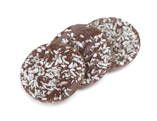 Few chocolate chip cookies