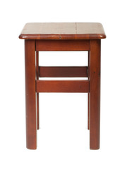 Old wooden stool