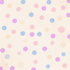 Colorful Dots on a pastel background © BK666