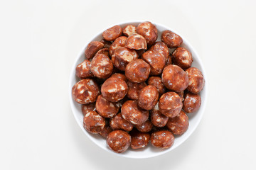 Snacks, snacks, chocolate nut, gourmet