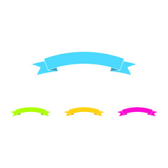 Modern Classic Ribbon Tittle Banner Template