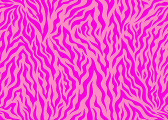 Pink Zebra seamless pattern design, vector illustration background. wildlife fur skin design illustration for web, banner, fashion, backdrop or surface design use