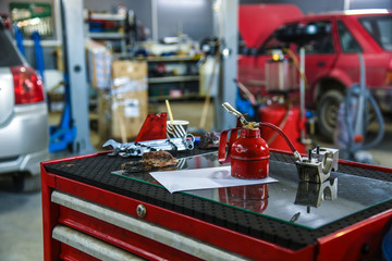 oilcan for lubrication mechanisms