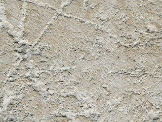 Limestone surface on sunny day