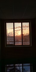 window in old house