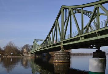Fototapeta na wymiar Glienicker Brücke, Berlin - Potsdam