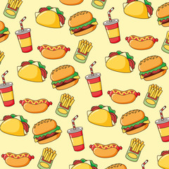 background fast food