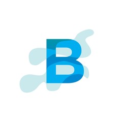 B logo