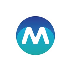 M logo