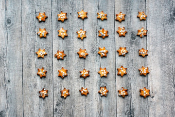 Stelline di pasta frolla