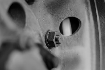 Fragments of military equipment Russia