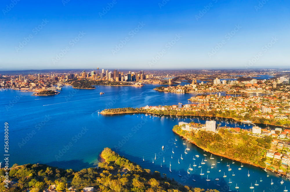 Wall mural d mosman harbour 2 cbd