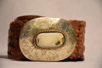 Naklejka premium ceinture bell leather