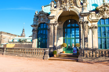 Fototapeta premium Upper floor of Zwinger gallery